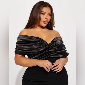 Am I the Drama draped maxi dress